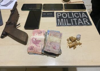 Homem é preso suspeito de tráfico de drogas e posse ilegal de arma de fogo em Uruará, no PA