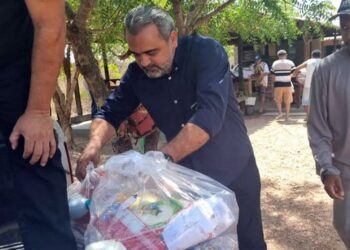 Comunidade tradicional recebe doações de cestas básicas em Cuiabá