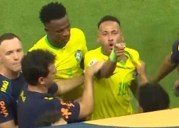 Confusão com Neymar