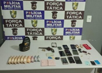 Força Tática prende três homens e recupera caminhonete roubada em Rondonópolis