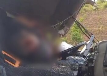 Motorista morre após colisão entre caminhão e carreta na BR-230