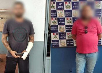 PM prende dois foragidos da justiça em Rurópolis, no PA