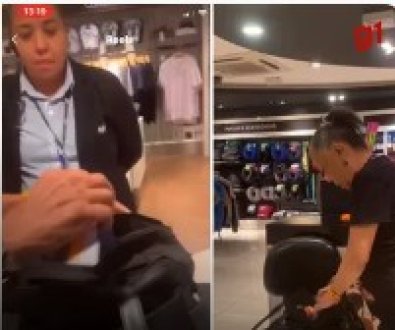 Porta-bandeira fala sobre ter que abrir a bolsa em aeroporto