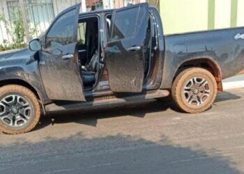 Após roubar Hilux, ladrão entra em confronto com a PM e é morto