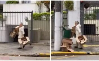 Ex-global bolsonarista vista catando papelo nas ruas de SP