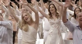 Artistas gravam vinheta de final de ano da TV Globo