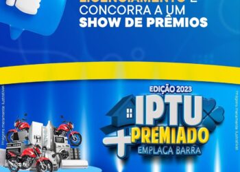 Retirada do cupom para participar da campanha “IPTU Premiado e Emplaca Barra” será até 27 de novembro.