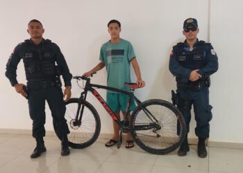 Bicicleta roubada é recuperada pela PM em Itaituba, no PA