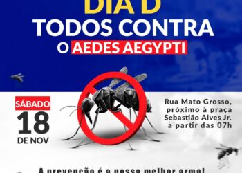 Prefeitura de Barra do Garças realiza dia “D” de combate à Dengue e outras Endemias.