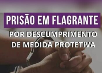 Polícia Militar Prende autor por Descumprimento de Medida Protetiva de Urgência em Aragarças- GO