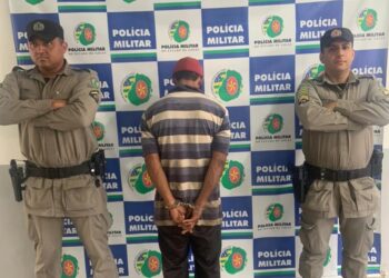 Polícia militar captura foragido da justiça na Cidade de Aragarças -GO