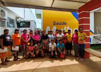 Carreta Sesc Saúde da Mulher realiza mais de 100 atendimentos gratuitos às mulheres indígenas.