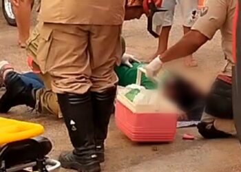 Mulher tem fratura no punho em acidente no trânsito Itaitubense