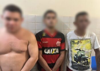Trio é preso suspeito de tráfico de drogas em Itaituba, no PA