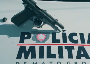 PMMT E PMGO apreenderam arma de fogo ilegal em ação conjunta.