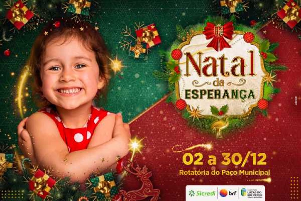 Natal da Esperança será realizado de 02 a 30 de