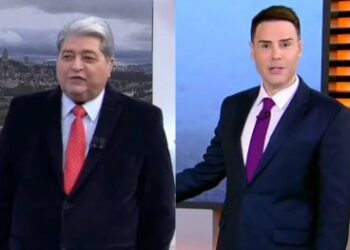 Datena e Bacci trocam farpas ao vivo sobre fake news e helicptero