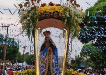 Devoção, fé e emoção marcam caminhada dos católicos santarenos no Círio da Conceição 2023