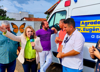 Prefeita de Alto Taquari agradece Dr Eugênio por destinar R$ 300 mil para aquisição de ambulância ao município