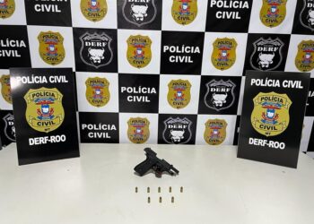 Autor de roubo a loja é preso em flagrante com arma que foi furtada em Tocantins