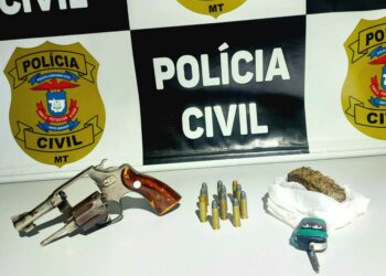 Polícia Civil prende dupla envolvida em tentativa de homicídio em Cáceres