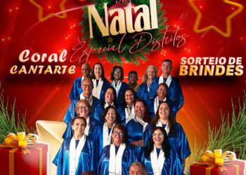 Neste mês de dezembro, Coral Cantarte realiza apresentações natalinas nos distritos.