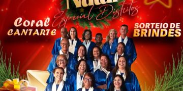 Neste mês de dezembro, Coral Cantarte realiza apresentações natalinas nos distritos.