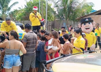 Vídeo: Agentes do Detran realizam Natal Solidário em Itaituba, no PA