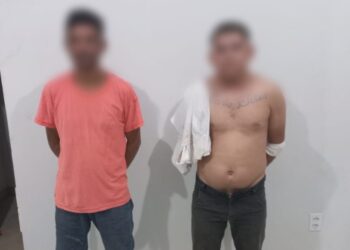 Dupla é presa suspeita de tráfico de drogas em Jacareacanga, no PA