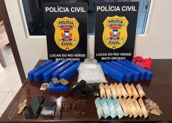 Polícia Civil localiza 10 tabletes de entorpecentes e prende traficante com pistola roubada
