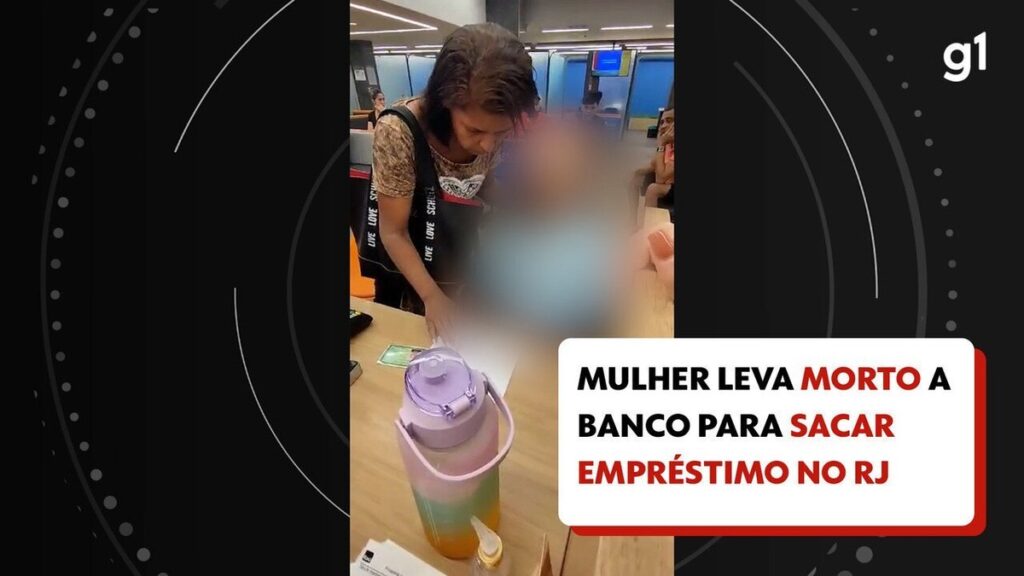 Advogada de mulher que estava com morto em banco diz