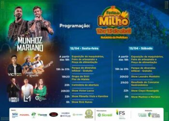 Confira a programação completa da 3ª Festa do Milho de Lucas do Rio Verde