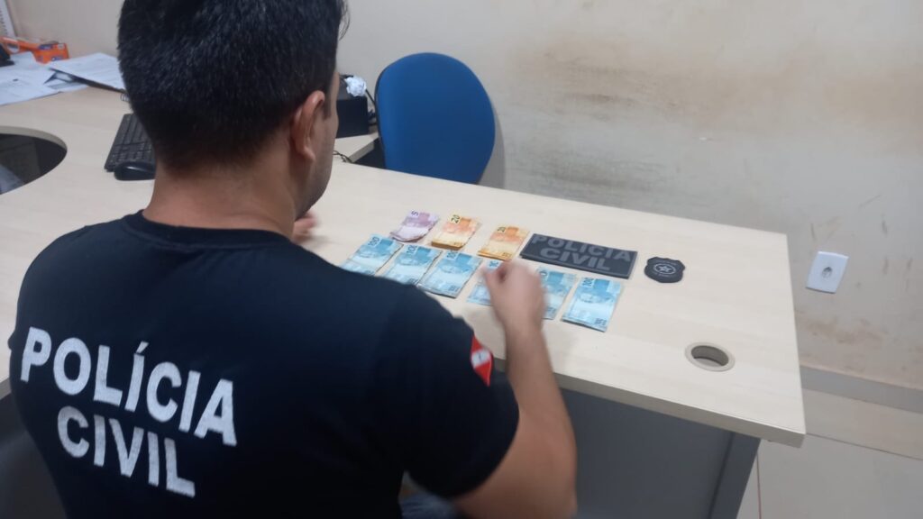 Polícia Civil e Militar recuperam dinheiro furtado de idoso