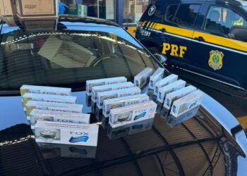 Sete mil maços de cigarros apreendidos em Rondonópolis/MT