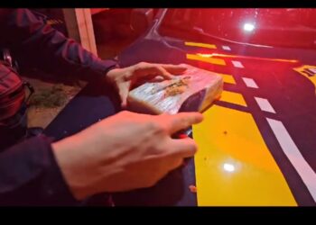 Em Primavera do Leste – MT : PRF apreende mais de 15 quilos de pasta base de cocaína