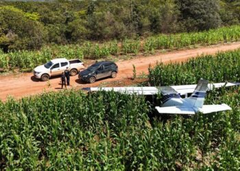 Envolvidos em queda de aeronave em Tangará da Serra são presos com armas e mais de 600 munições