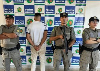 Polícia militar captura foragido da justiça na cidade de Aragarças -GO