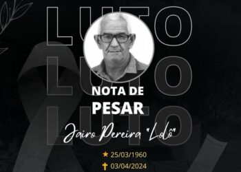Prefeito Ricardo Galvão lamenta o falecimento do vereador de Aragarças Jairo lolô.