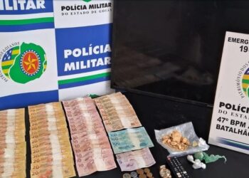 Polícia militar recupera objetos com registro de roubo e furto. APREENDE DROGAS E PRENDE AUTOR DE TRÁFICO DE DROGAS NA CIDADE DE ARAGARÇAS – GO*