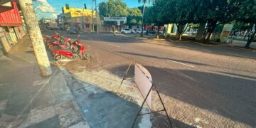 O céu abriu: prefeitura faz manutenção na Av. Mato Grosso nesta terça (16)