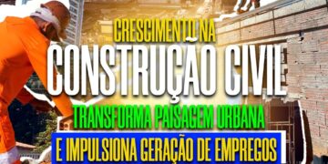 Crescimento na construção civil em Barra do Garças transforma paisagem urbana e impulsiona geração de empregos.