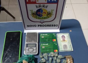 Homem é preso suspeito de tráfico de drogas em Novo Progresso