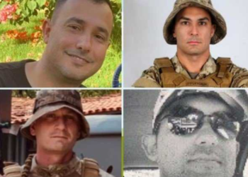 Quatro  polícias morrem em acidente com viatura e carreta em rodovia de Goiás.