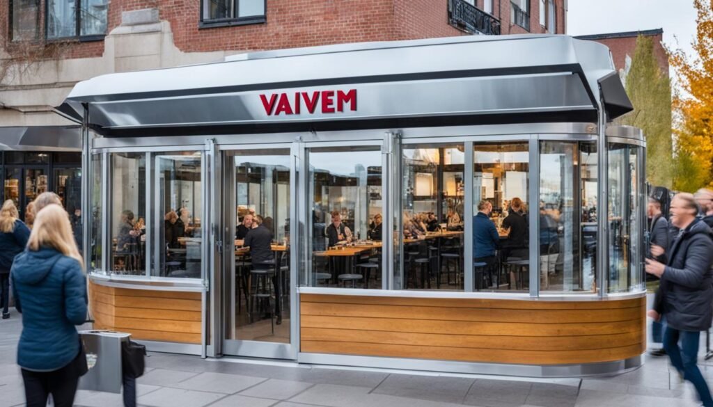 Por que escolher uma porta vai e vem para um