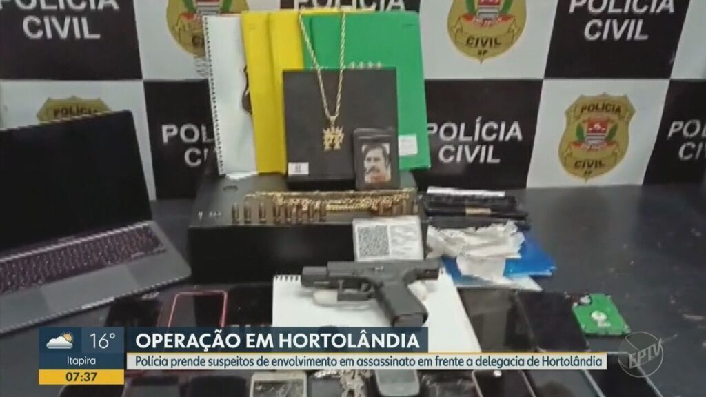 Homem é morto e outros cinco são presos em Hortolândia