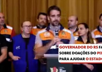Governador do RS diz que doações por PIX para ajudar vítimas das enchentes vão para entidade privada | Rio Grande do Sul