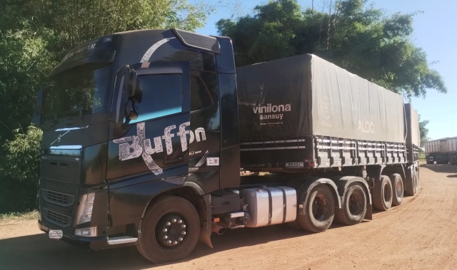 GCCO recupera carga de soja roubada e localiza motorista em