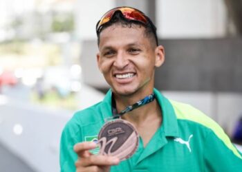 Atleta do Projeto Olimpus fatura o bronze em Cuiab