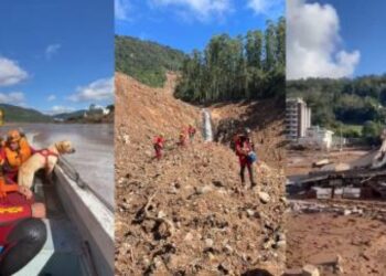 Bombeiros de MT j resgataram 44 no RS