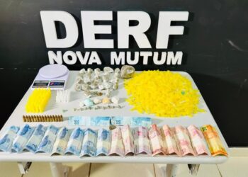 Polícia Civil prende sete pessoas e fecha ponto de venda de drogas em Nova Mutum